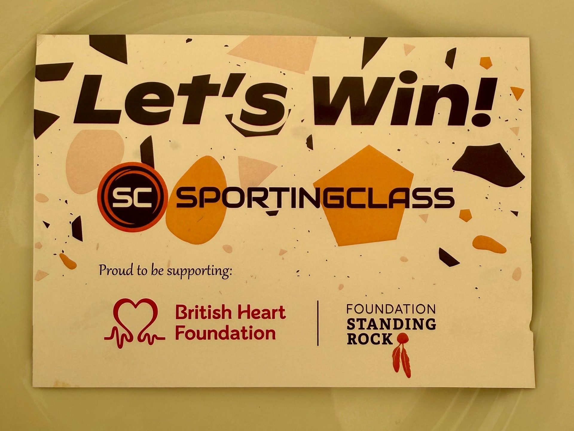 The Standing Rock Foundation received a donation of £8272.32 from the Sporting Class Polo Day